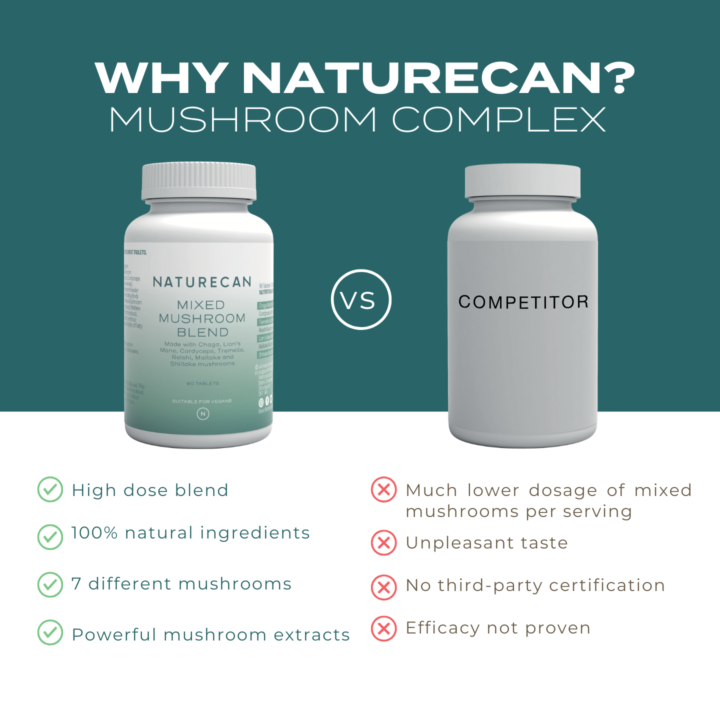 MUSHROOM TABLETS